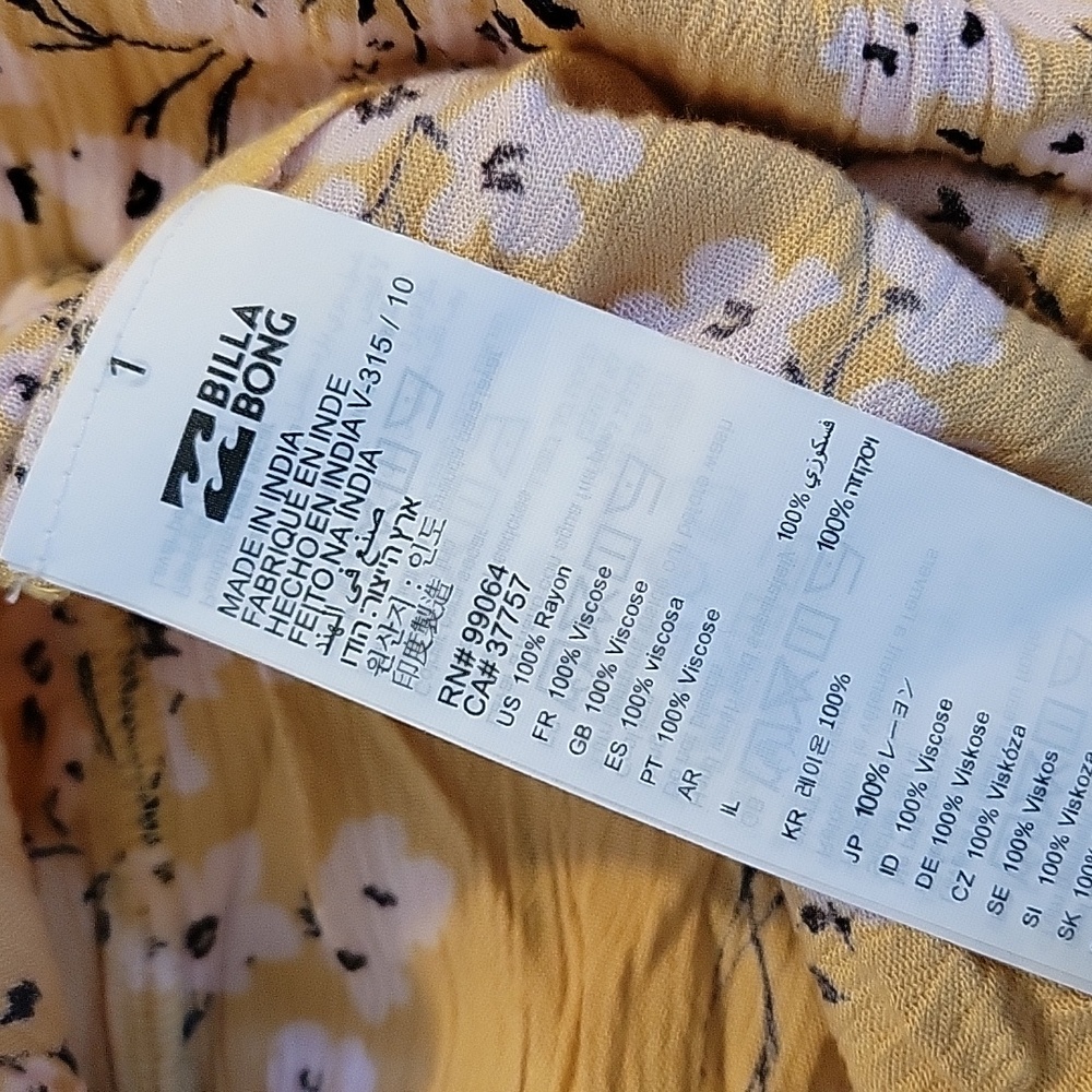 Billabong Floral Maxi Wrap Dress - Picture 9 of 13